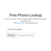 ikon Free Cell Phone Lookup w/ Name