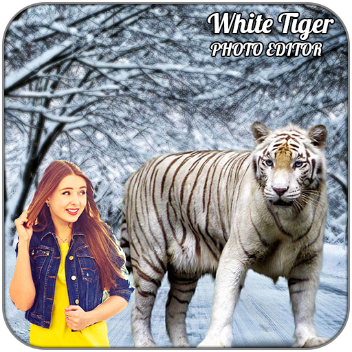 White Tiger Photo Editor icon