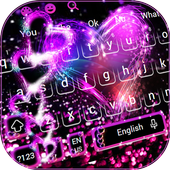 Love Sparkling Keyboard Theme icon