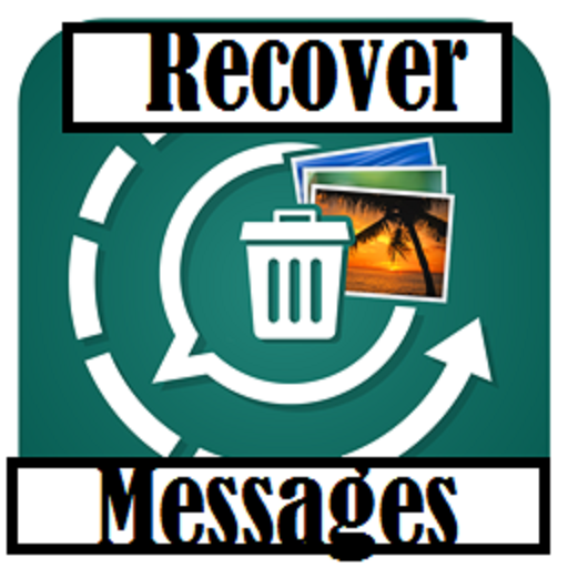 Social media messages recover &amp; backup icon