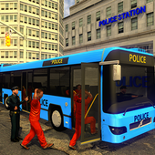 US Police Bus Prisoner Transporter icon