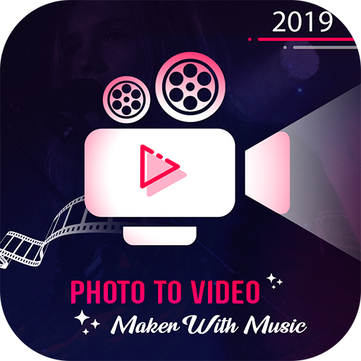 Photo to Video Maker with Music أيقونة