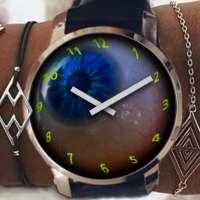 Eyeball Clock Skin