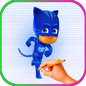 How To Draw PJ Masks™ icon