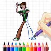 Draw step by step for Ben 10