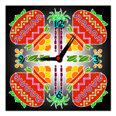 Pongal clock live wallpaper icon
