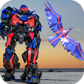 Police Robot Eagle Transform: Battle Revolution icon