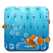 3D Live Clown Fish Keyboard Theme icon