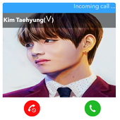 Fake Call from  Kim Taehyung icon