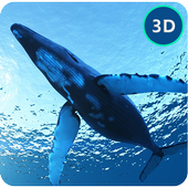 Angry Blue Whale Simulator icon