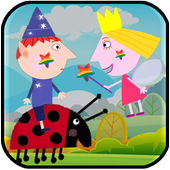 super ben and holly go run icon