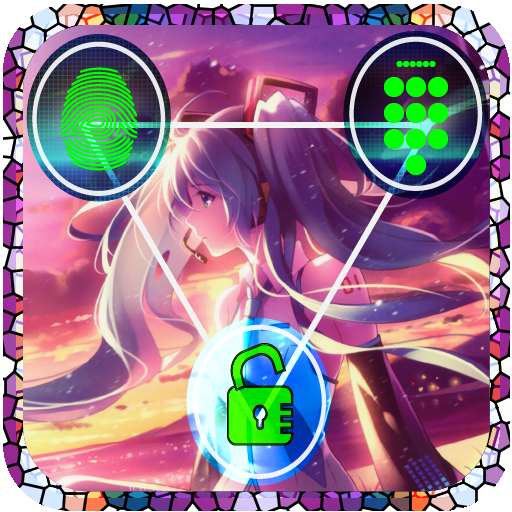 Lock Screen Anime Wallpaper &amp; Notification App icon