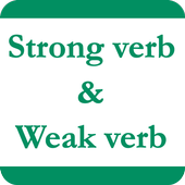 Strong Verb Weak Verb icon