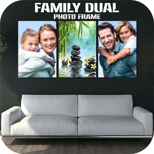 Family Dual Photo Frame icon