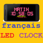 France Night LED Clock icon