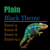 Plain Black Theme icon