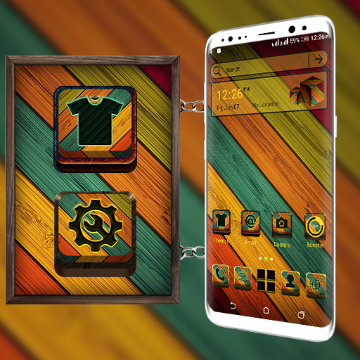 Colorful Stripes Theme icon