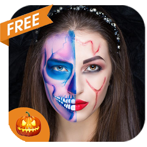 Halloween montage photo - Halloween Makeup icon