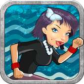 Angry Girl Run - Running Game