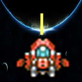 Classic Invaders: retro game icon