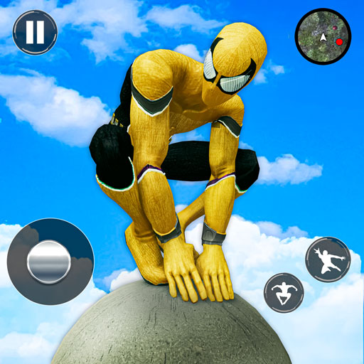 Flying Spider Robot Rope Hero icon