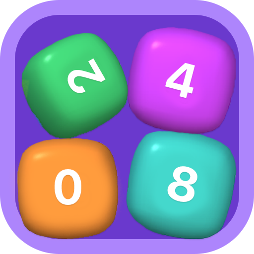Merge Puzzle 3D 2048 Game icon