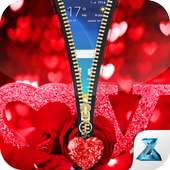 Heart Zipper Screen Lock on 9Apps