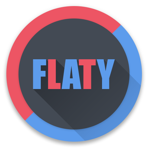 [Sub/EMUI] FLATY (Grapefruit) EMUI 5.X/8.X THEME icon