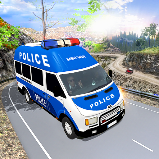 Police Van Driving - New Police Bus Simulator Game icon
