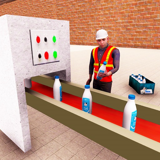 Cow Farm Factory Simulator: Dairy Cattle Farm icon