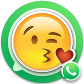 Big Emoji Stickers for WhatsApp icon