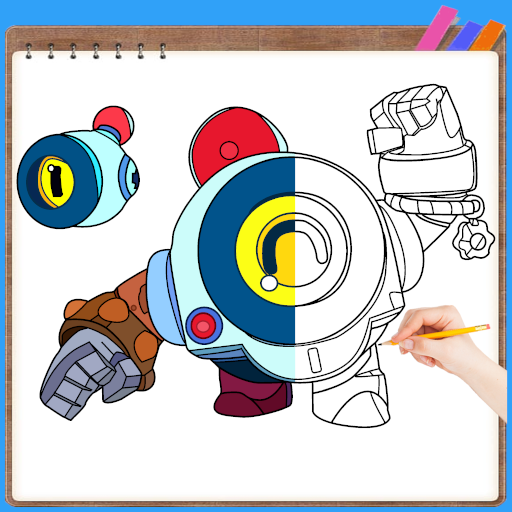 How to Draw Brawl Stars Characters icon