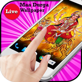 Maa Durga HD Live Wallpaper icon