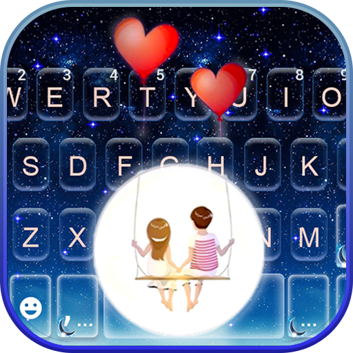 Love You To The Moon Keyboard Theme icon