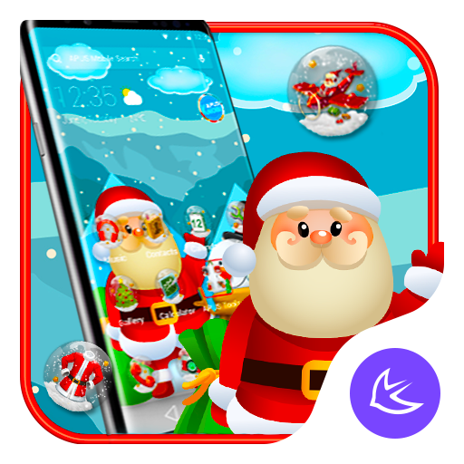Merry Christmas APUS Launcher theme icon