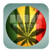 Vintage Weed Raste Keyboard