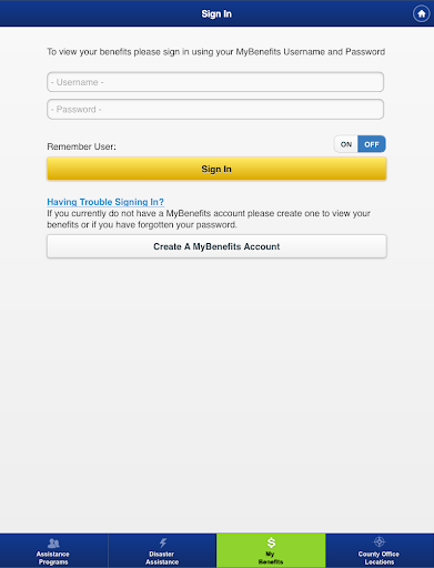 CalWIN Mobile Application screenshot 4