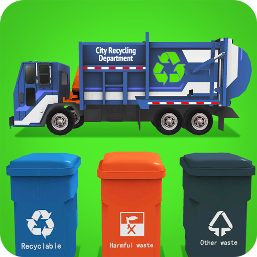 Garbage Truck Dump Driver: Pickup &amp; Recycling icon