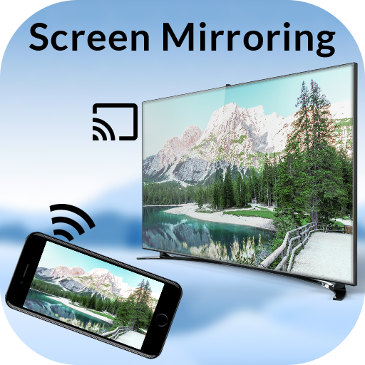 Screen Mirroring with TV: Mobile Screen to TV icon