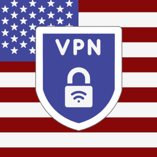 USA VPN - Free US IP Proxy Fast &amp; Secure أيقونة