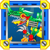 Dinosaur Robot Fighter icon