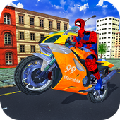 Super Spider Hero Motorcycle Simulator: Mega Ramp icon