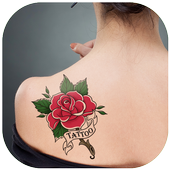 Tattoo My Photo &amp; Tattoo Photo Editor With My Name icon