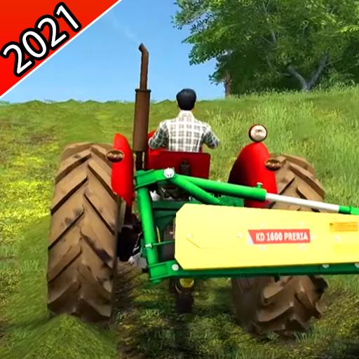 Village Tractor Driving Simulator 3D 2021 icon
