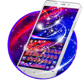 रंगीन जादू कीबोर्ड थीम आइकन