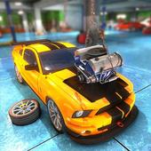 real coche mecánico juego junkyard simulador 3d icon