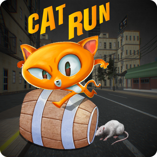 cat run - endless trash cat icon
