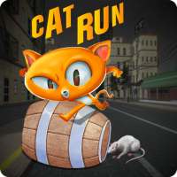 cat run - endless trash cat