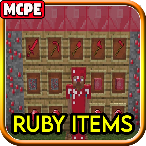 Ruby Items Mod for Minecraft PE icon