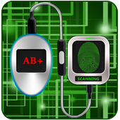 Blood Group Test Through Finger prank icon